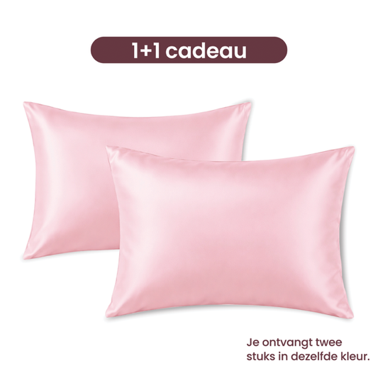 Nyghtt Glow satin pink pillowcases