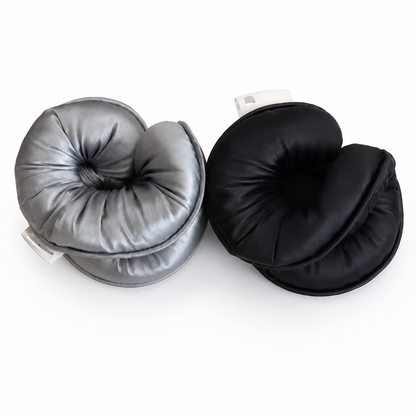 Satin Wave Scrunchie set van 2 stuks