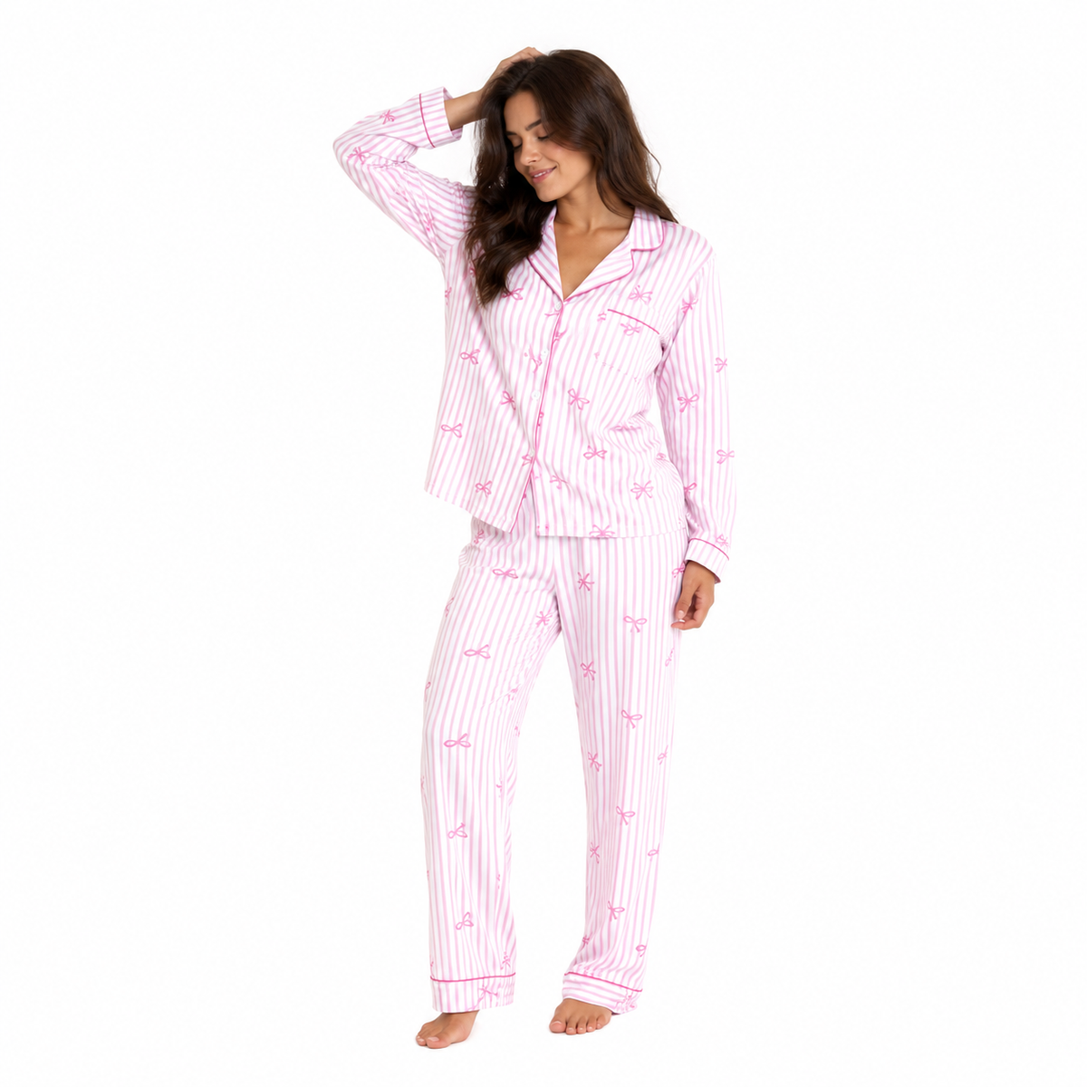 Pink Bow pyjama