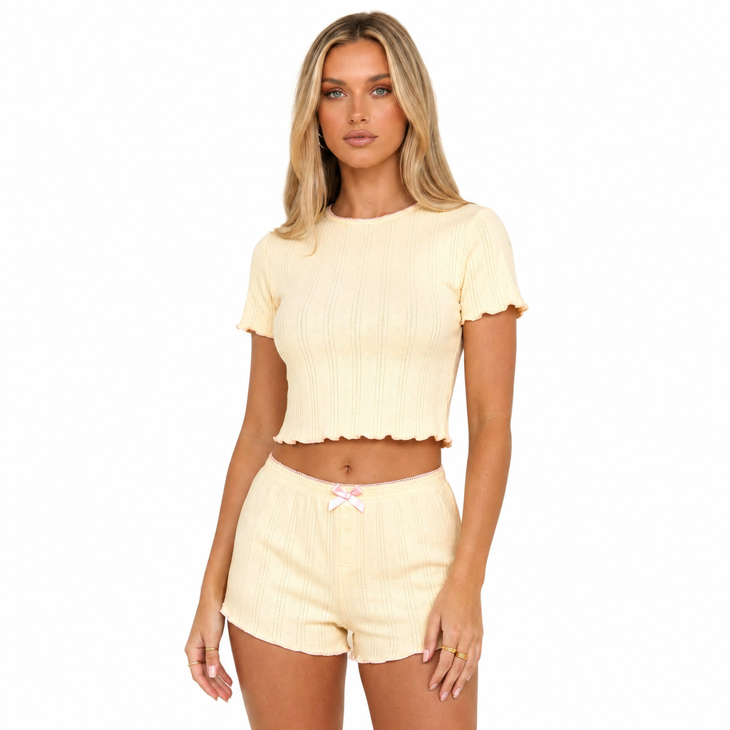 Pointelle Pyjama set