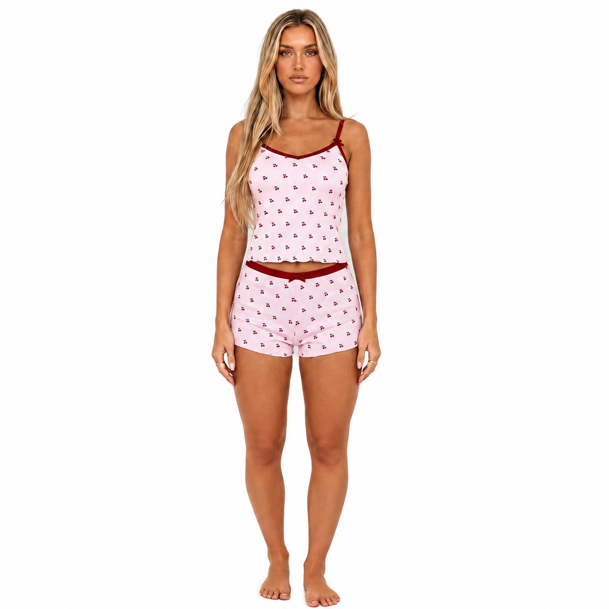 Cherry Blush Pyjama set