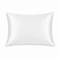 Nyghtt Glow satin white pillowcases