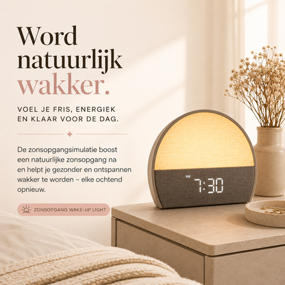 Wake-up Light digitale wekker