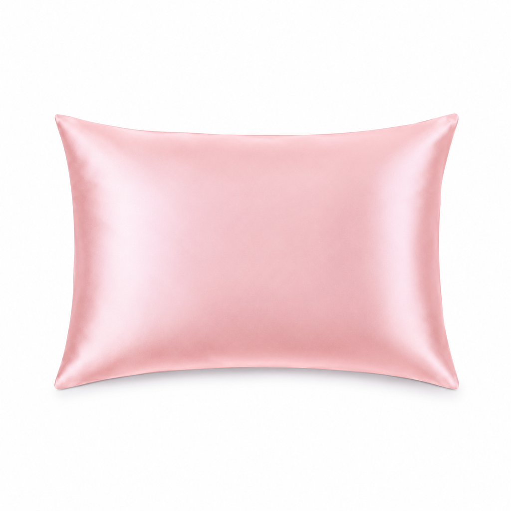 Nyghtt Glow satin pink pillowcases